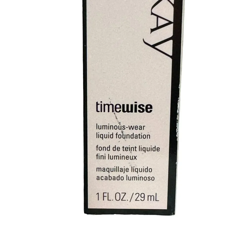 Mary Kay Timewise Ivory 2 Luminous Wear Liquid Foundation 038697 Fl Oz New Box